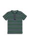 Navy Clover Stripe