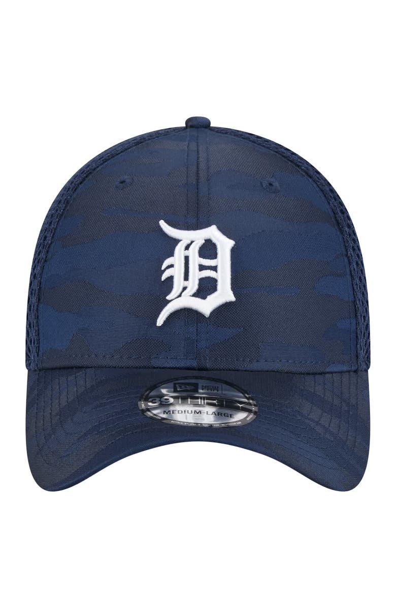 New Era Men's New Era Navy Detroit Tigers Subtle Camo 39THIRTY Flex Hat, Alternate, color, 