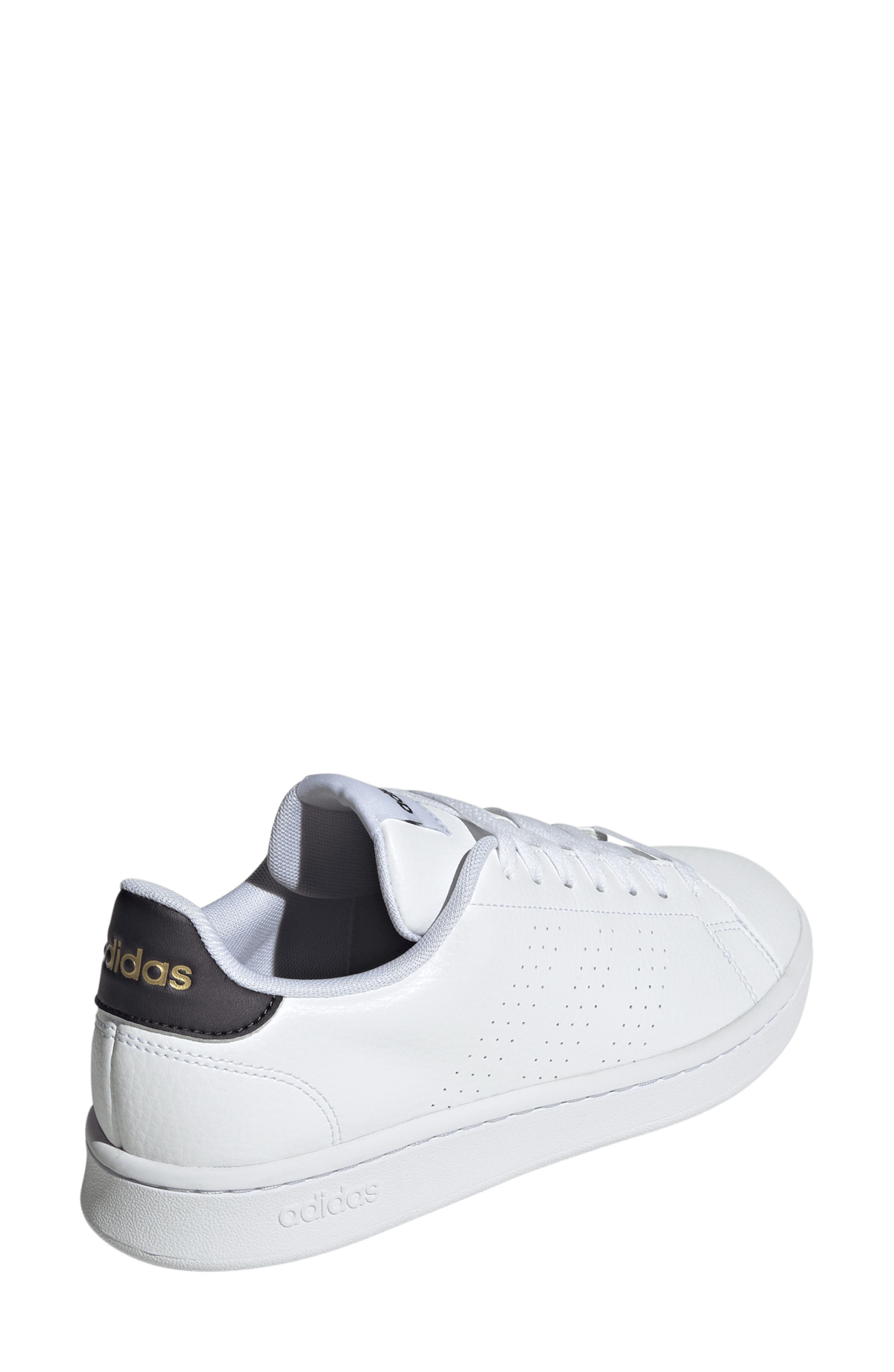 adidas Advantage Trainer, Alternate, color, White/White/Black