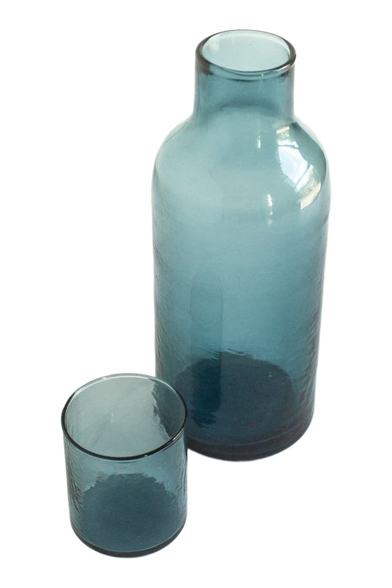 Carafe Set, Alternate, color, Blue