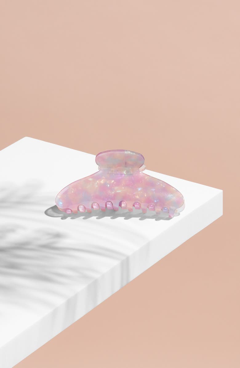 The Hair Edit Unicorn Marble Claw Clip, Alternate, color, 