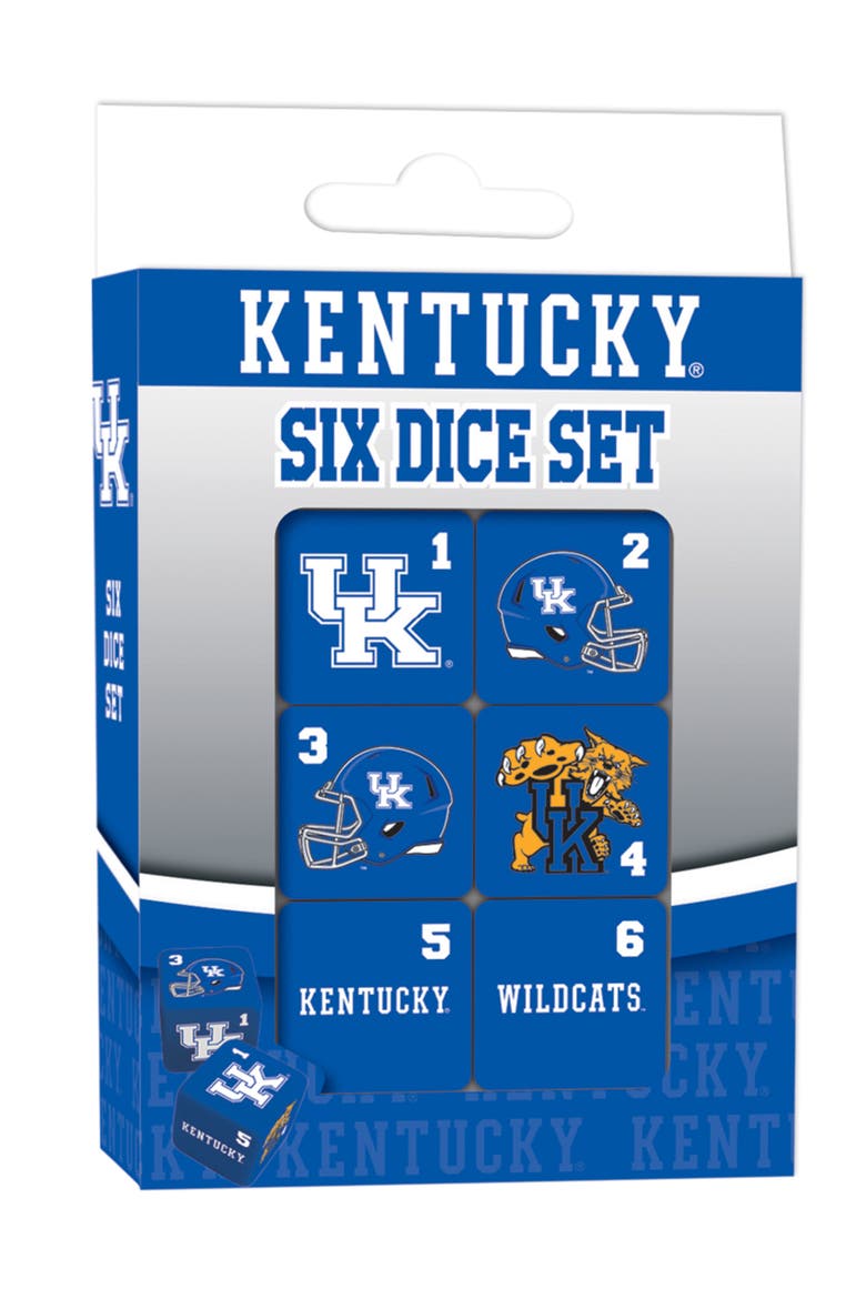 Kentucky Wildcats Dice Set - 19mm, Main, color, Multicolor