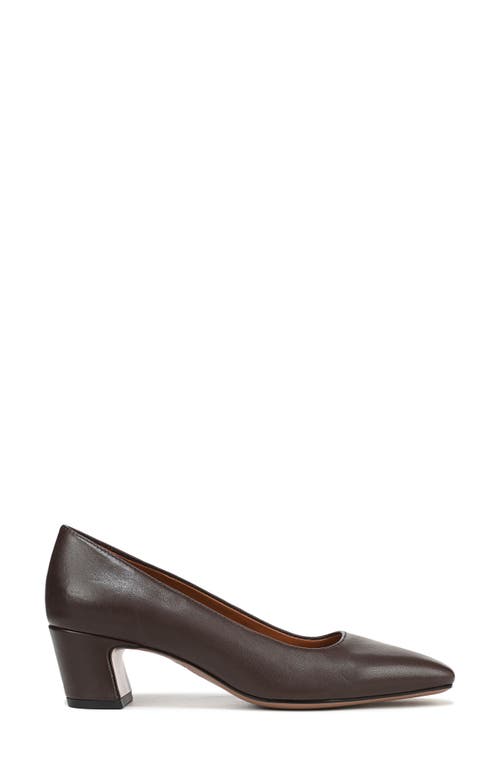 Franco Sarto Salino Square Toe Pump In Brown