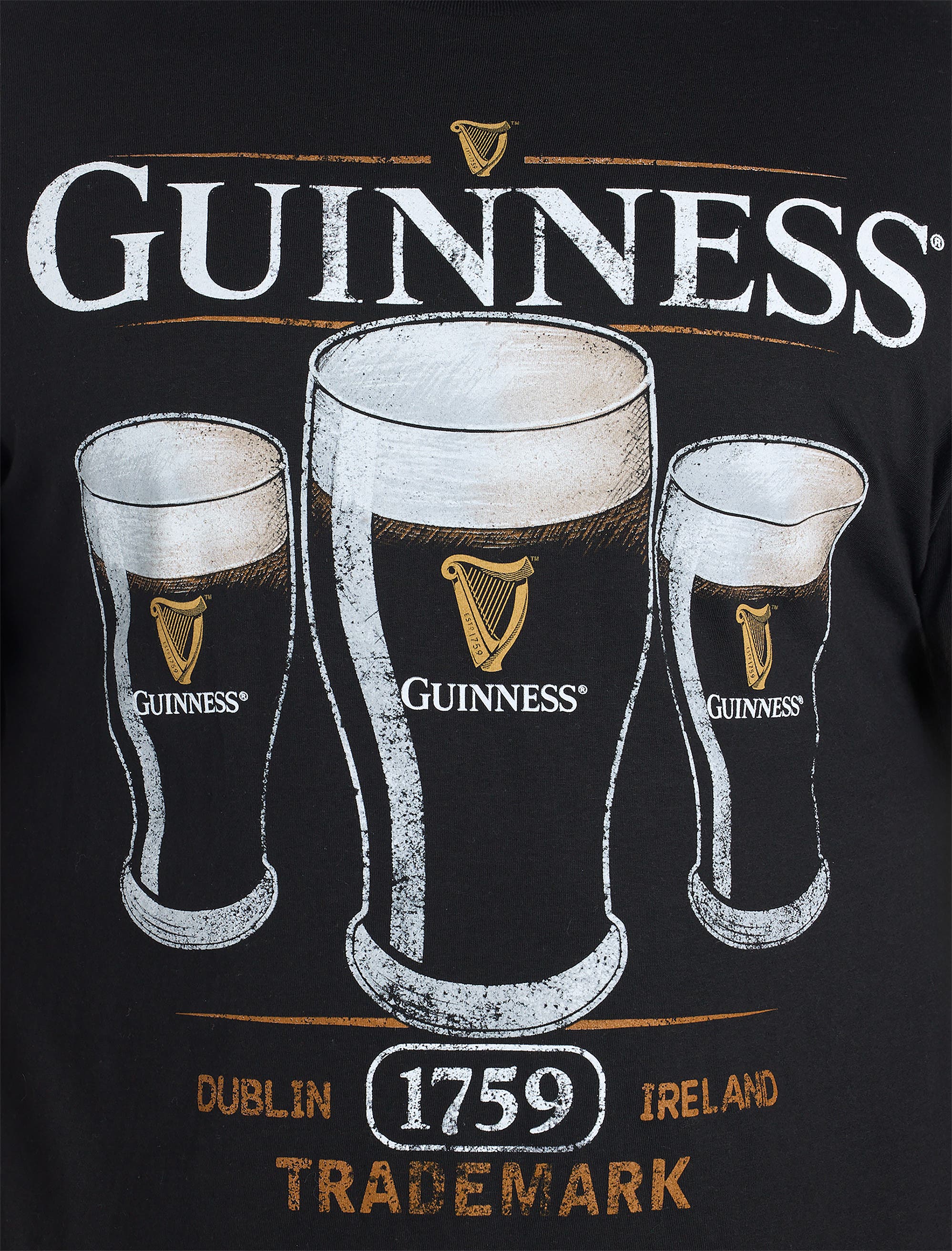 Big & Tall Guinness Three Cup Graphic Tee - image 2