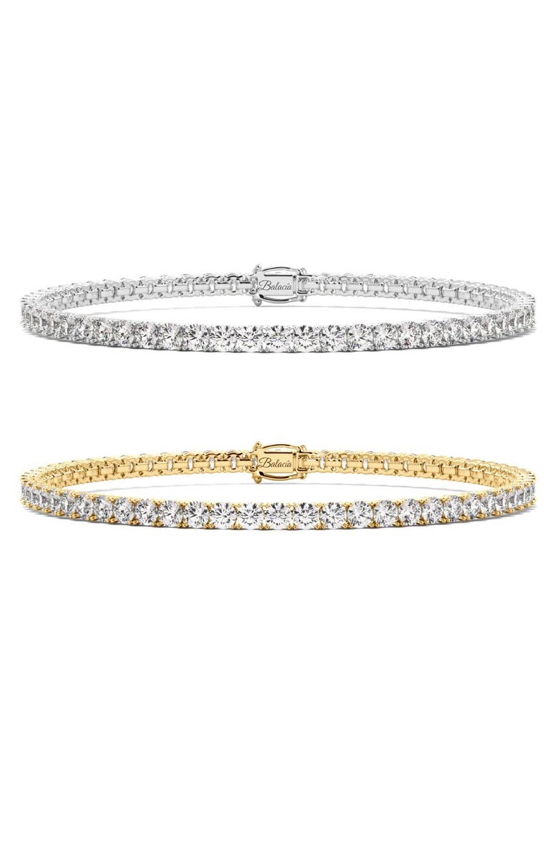 Balacia Diamond Tennis Bracelet, Alternate, color, Yellow Gold