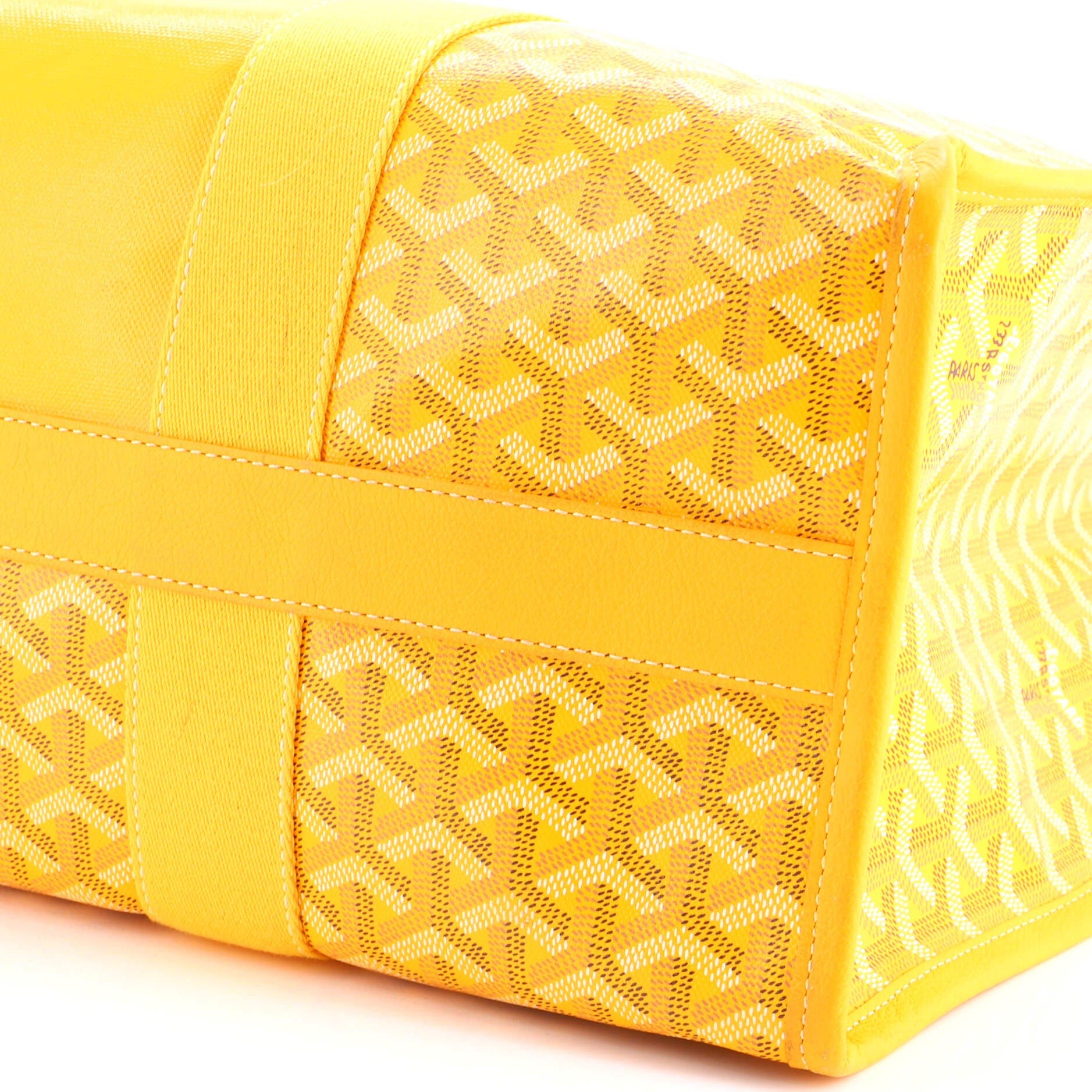 Villette Tote Printed Coated Canvas MM, Alternate, color, Yellow