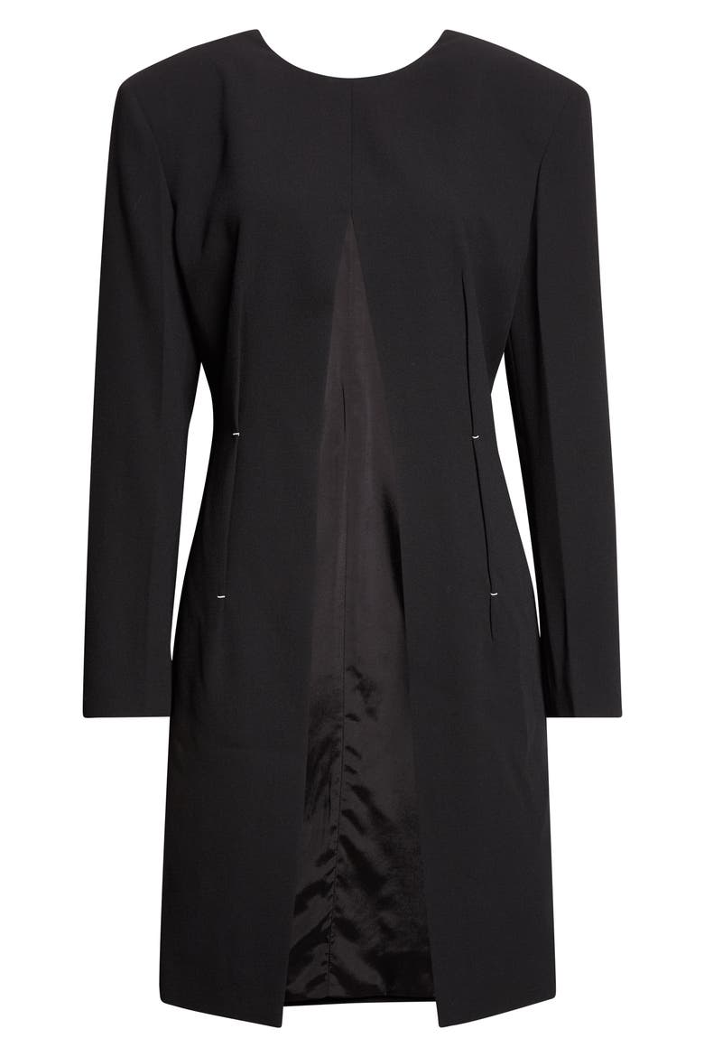 Virgin Wool Jacket, Main, color, BLACK