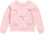 MARGAUX AND LEXI Kids' 3D Bow Sweatshirt