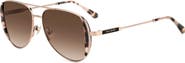 Kate Spade 53mm aviator sunglasses