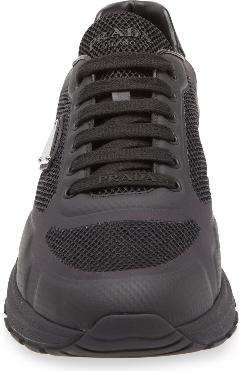 Prada Prax Sneaker, Alternate, color, Nero