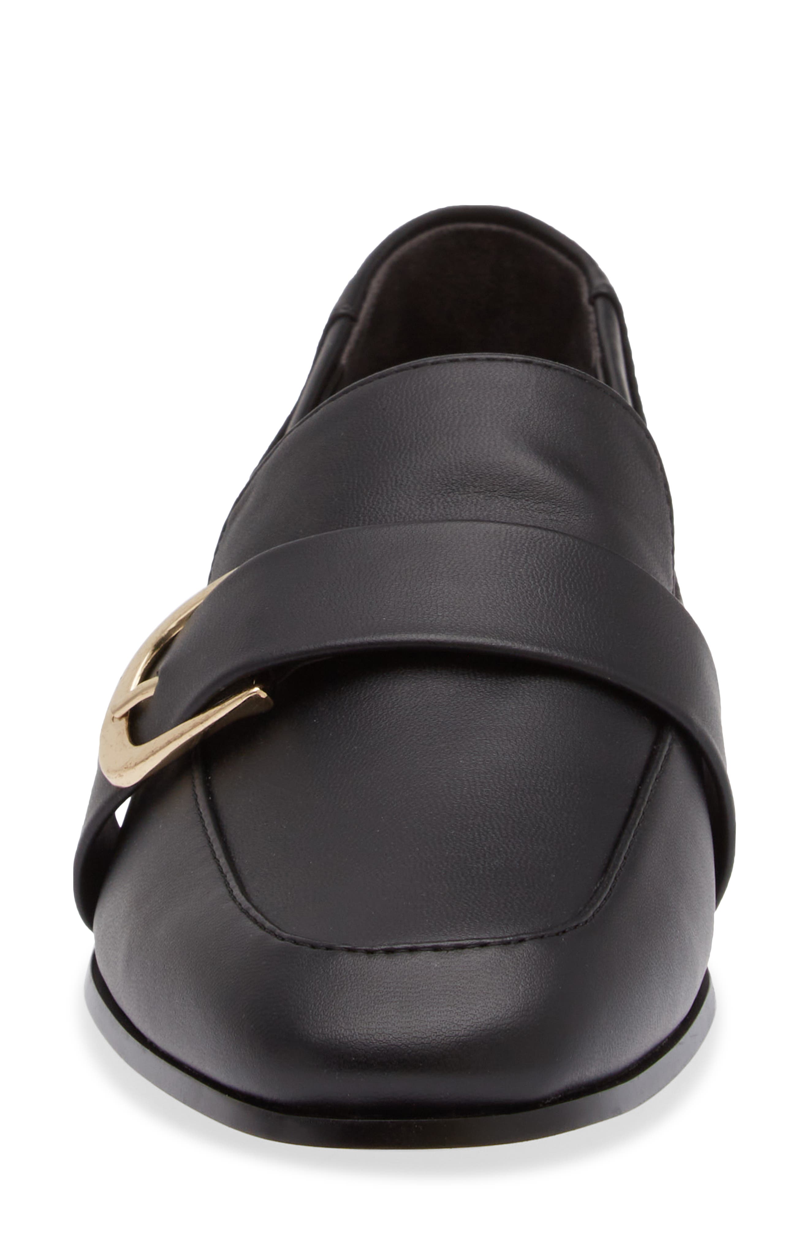 NORDSTROM RACK Alissie Buckle Loafer, Alternate, color, 