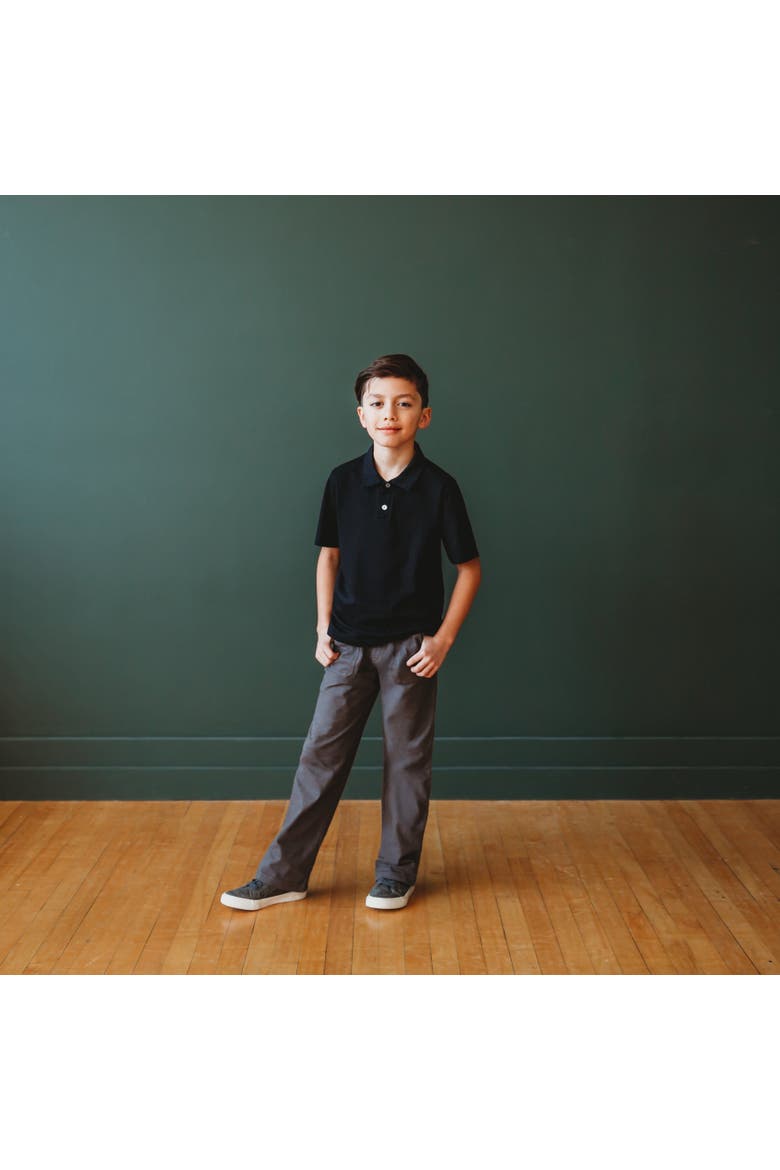 Boys Soft 100% Cotton 3-Pocket Jersey Pants, Alternate, color, Hot Pink