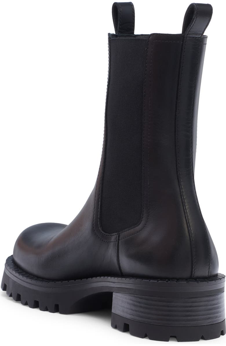 Versace Medusa Medallion Chelsea Boot, Alternate, color,
