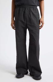 Balenciaga Plaid Cotton Pants