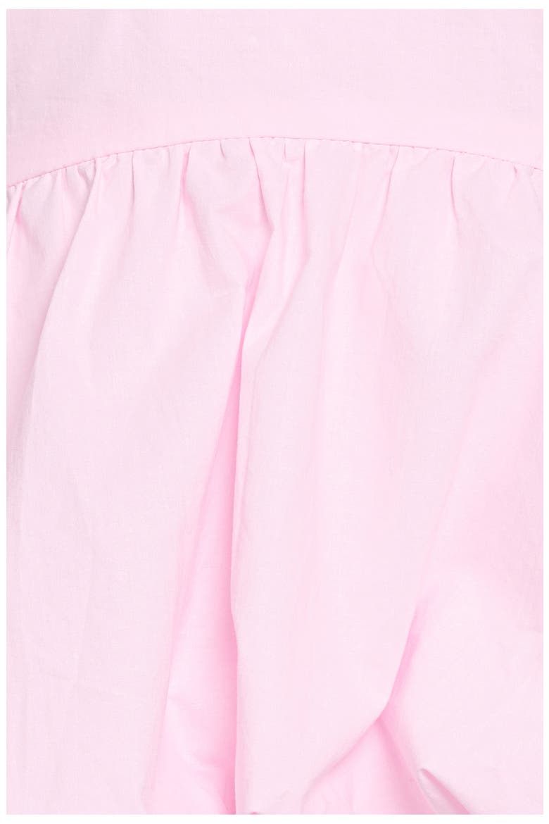 Yvanna Bubble Hem Strapless Top, Alternate, color, PINK