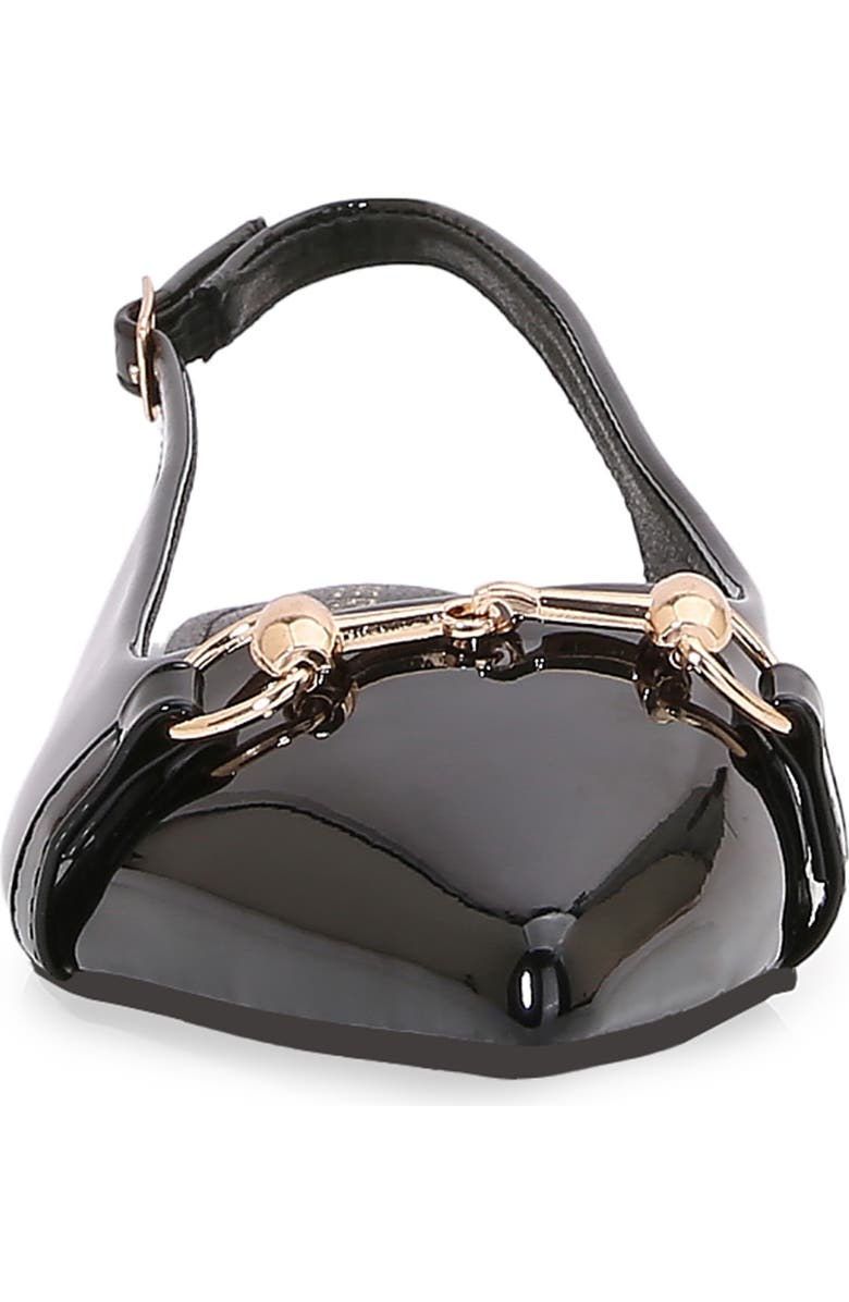 BERNESS Bit Slingback Flat, Alternate, color, Black