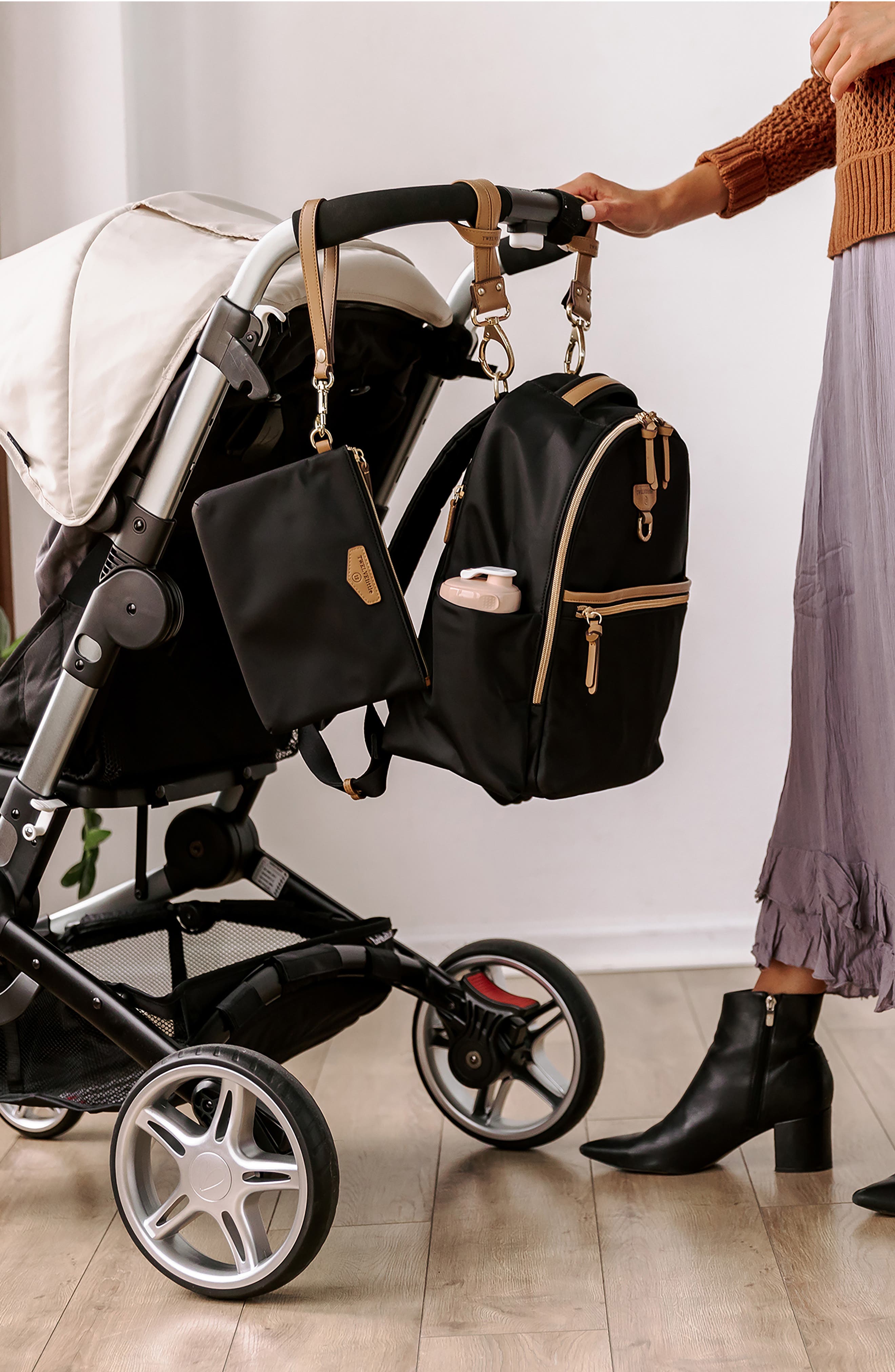 TWELVElittle 3-in-1 Set of 3 Zip Pouches, Alternate, color, 