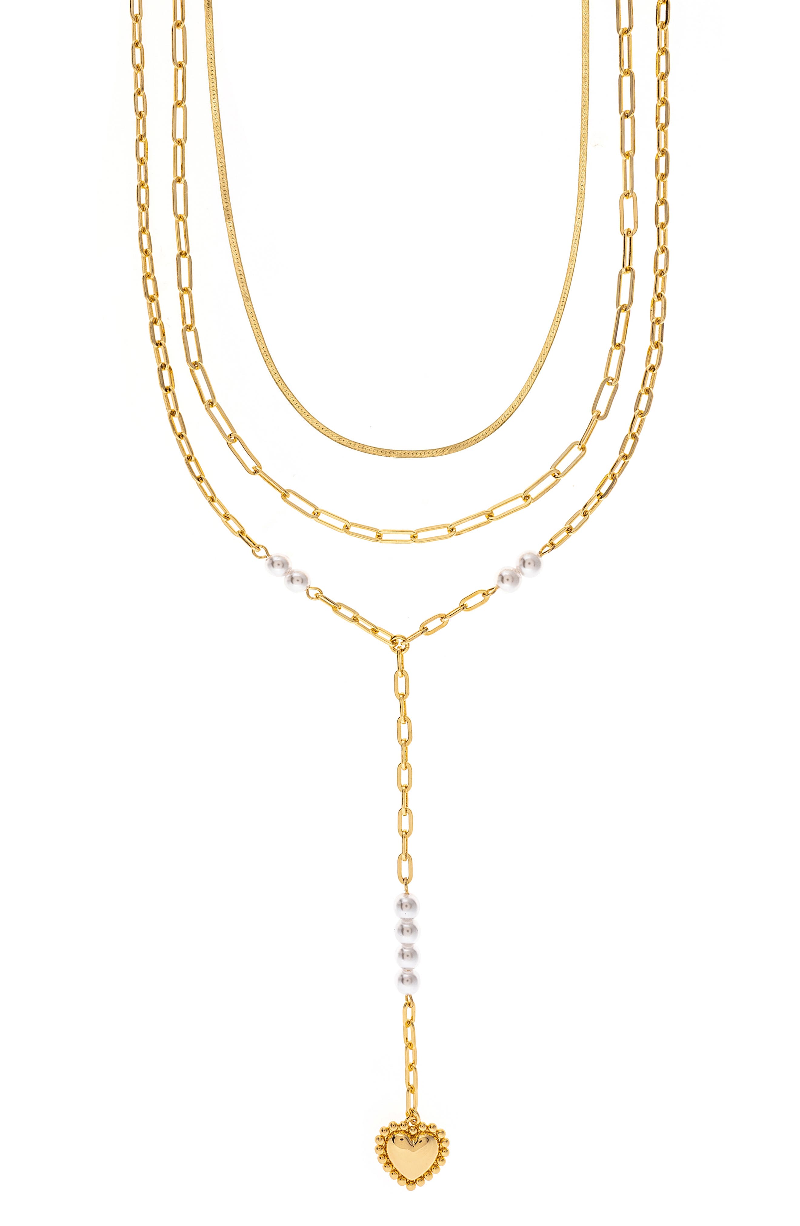 RIVKA FRIEDMAN Set of 3 Chain Necklaces