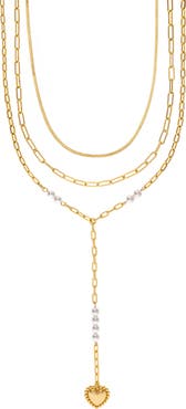 RIVKA FRIEDMAN Set of 3 Chain Necklaces
