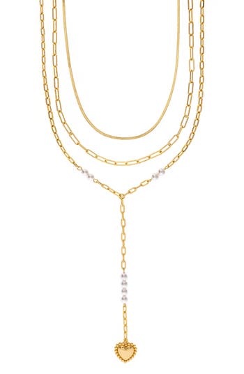 Rivka Friedman Set Of 3 Chain Necklaces In Gold