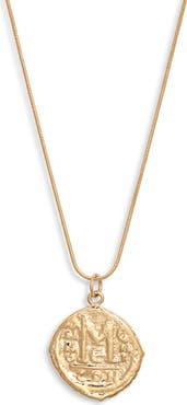 Child of Wild Cortez Coin Pendant Necklace