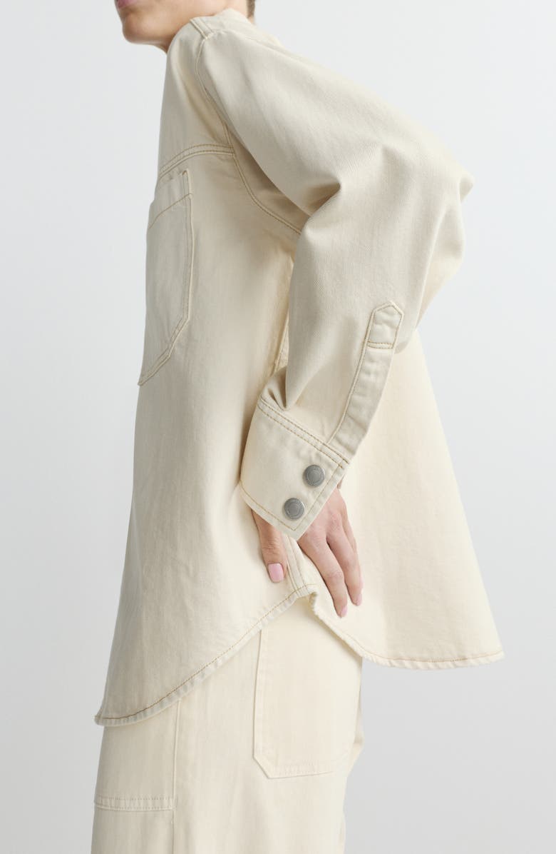 DL1961 Addison Snap Front Denim Overshirt, Alternate, color, 