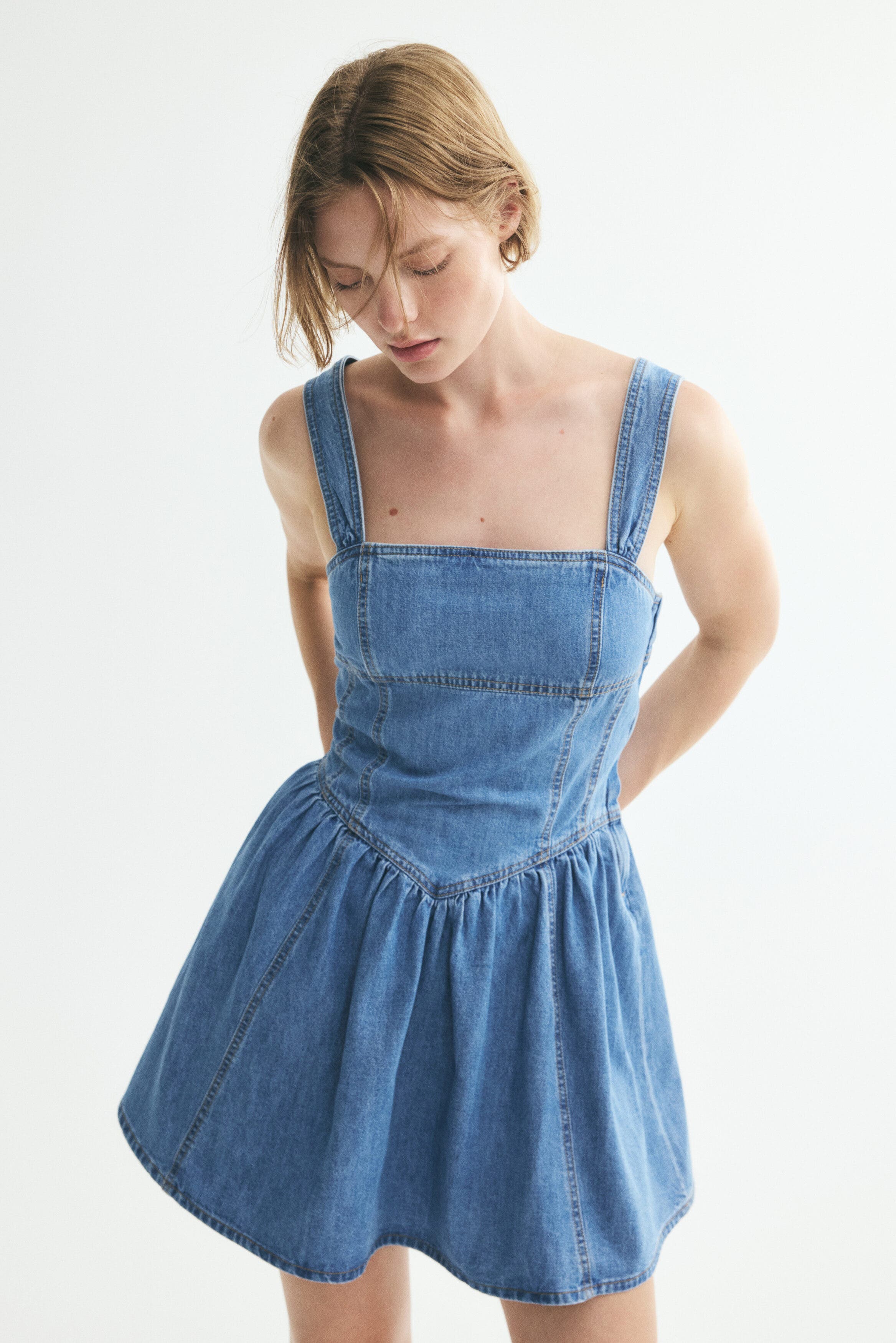 selected Denim blue
