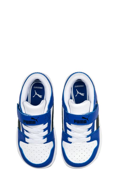Puma Kids' Rebound Retro Low Top Sneaker In Blue