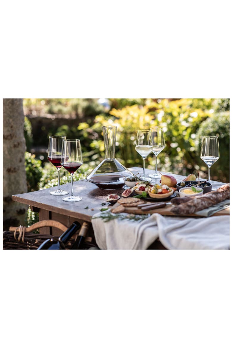 Pure Set of 2 Cabernet Wine Glasses, Alternate, color, CLEAR