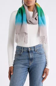 La Fiorentina Wool Gradient Scarf