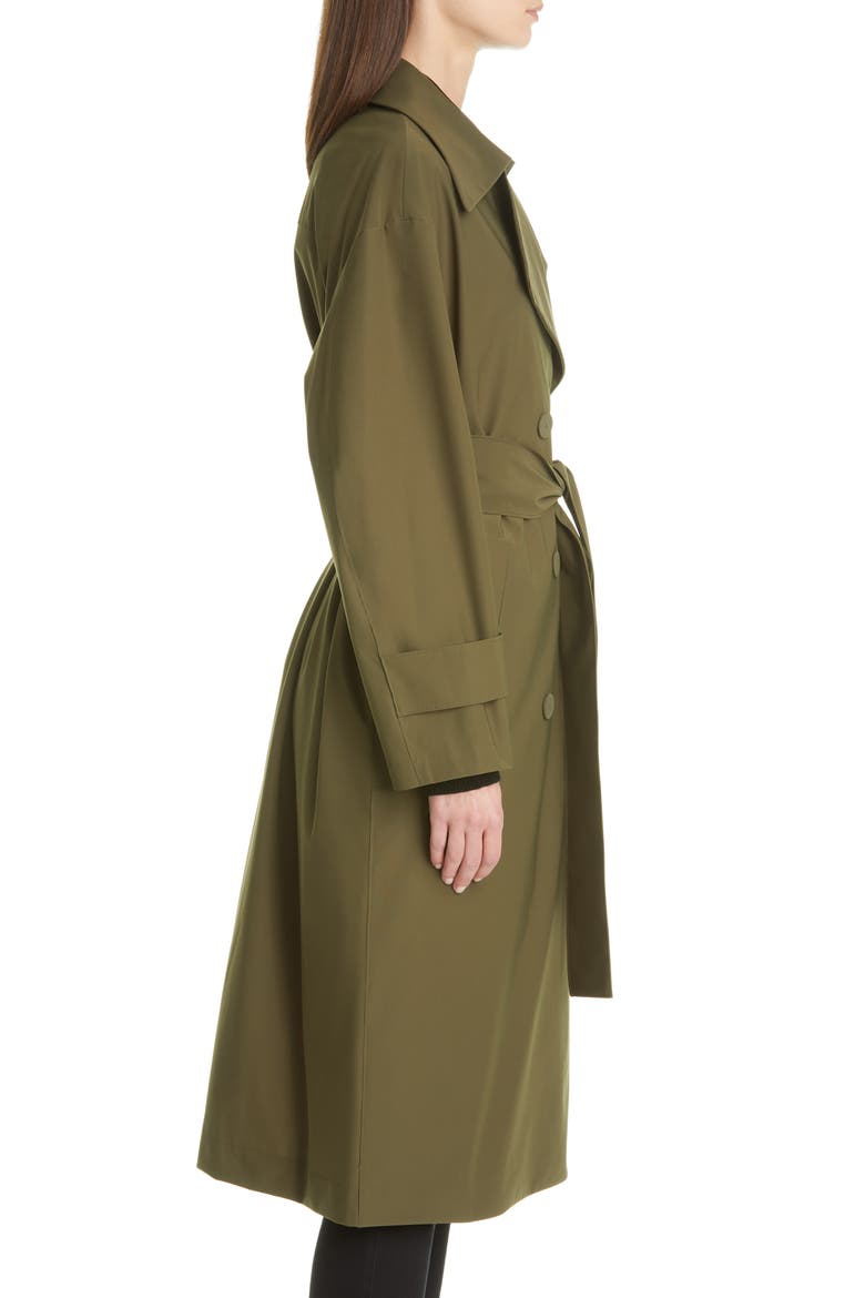Water Resistant Trench Coat, Alternate, color, MILITARY 639