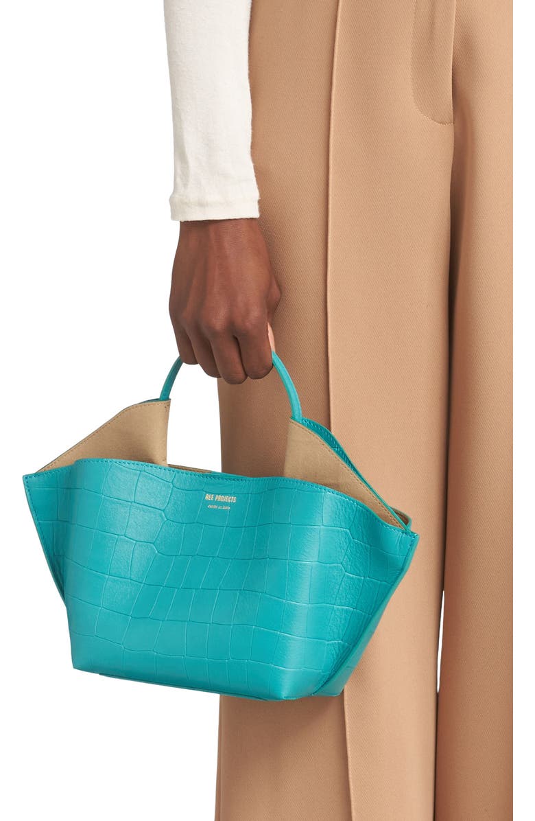 Ree Projects Mini Ann Leather Tote, Alternate, color,