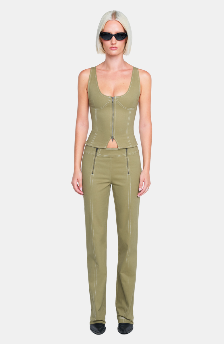 OW Collection Maple Top, Alternate, color, Olive