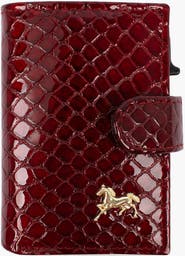 Cavalinho Gallop Bifold Pop Up Slim Patent Leather Wallet 22