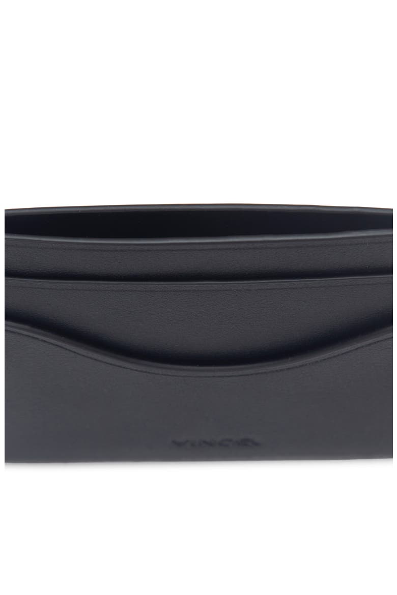 Nappa Card Holder, Alternate, color, BLACK