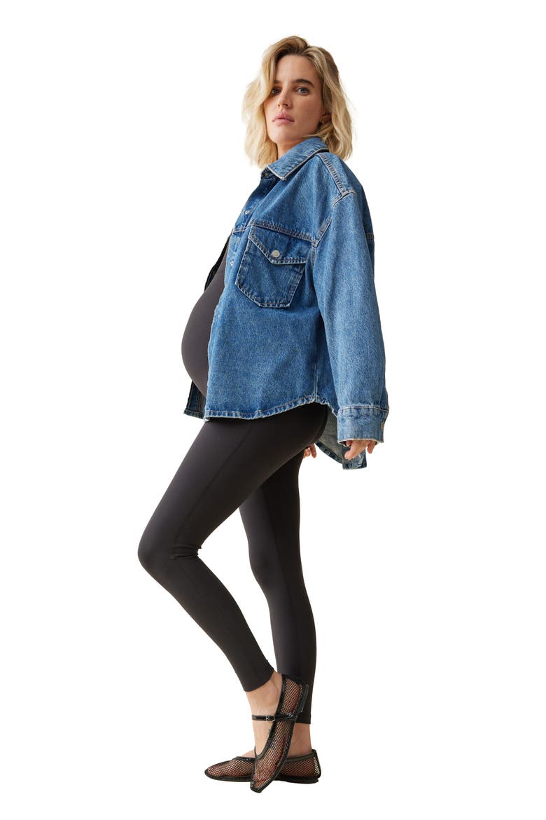 Maternity Jumpsuit, Alternate, color, BLACK