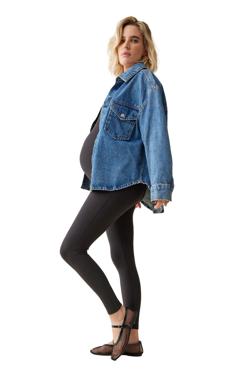 Ingrid & Isabel<sup>®</sup> Maternity Jumpsuit, Alternate, color, Black