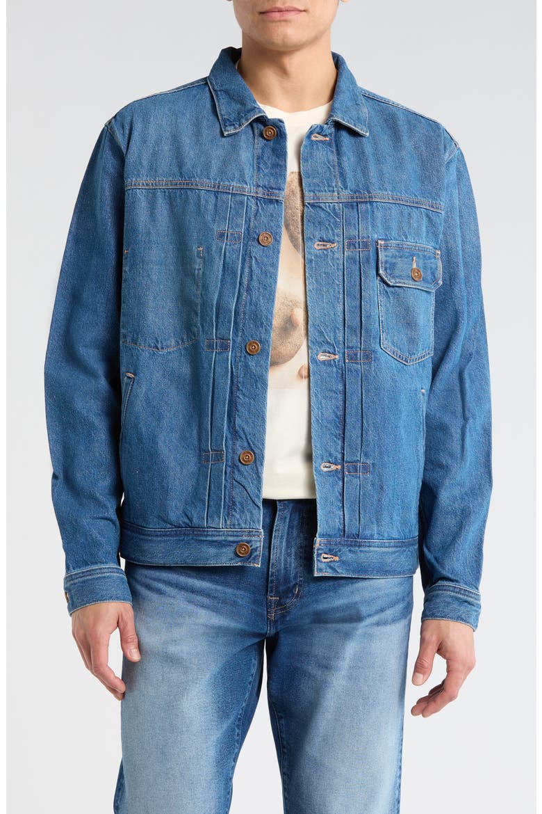 Sid Denim Jacket, Main, color, REVIVAL