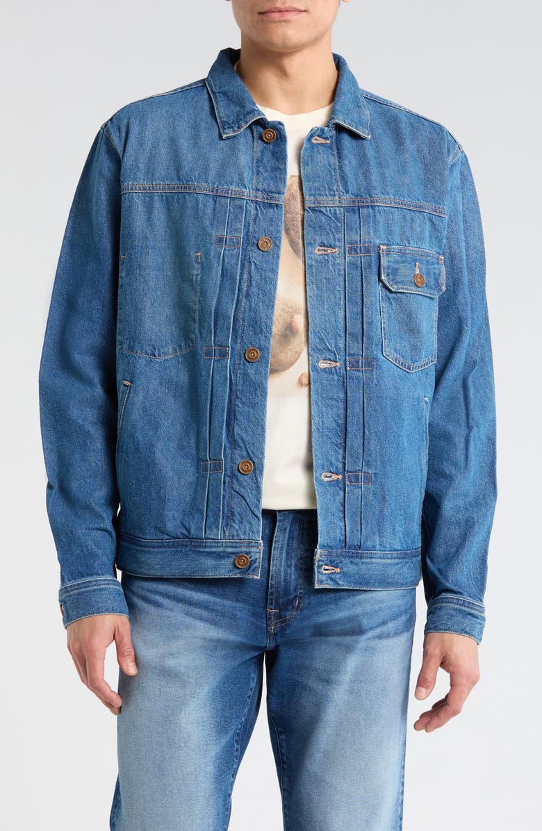 AG Sid Denim Jacket, Main, color, Revival