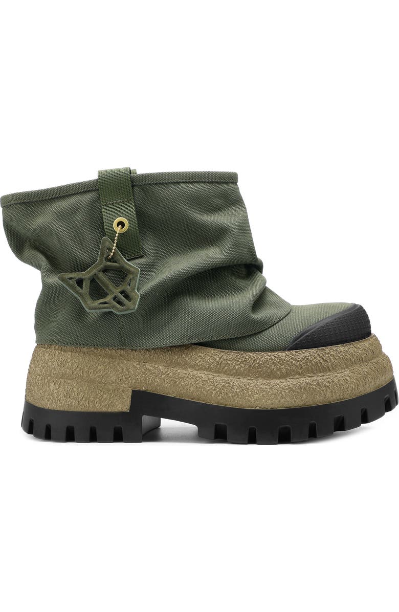 Naked Wolfe Dream Canvas Boot, Alternate, color, Army Green