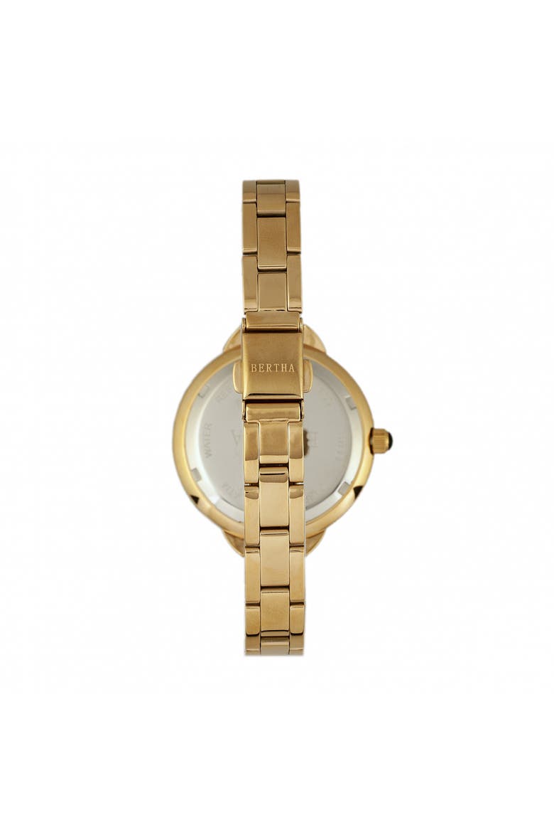 Madison Sunray Dial Bracelet Watch, Alternate, color, Gold