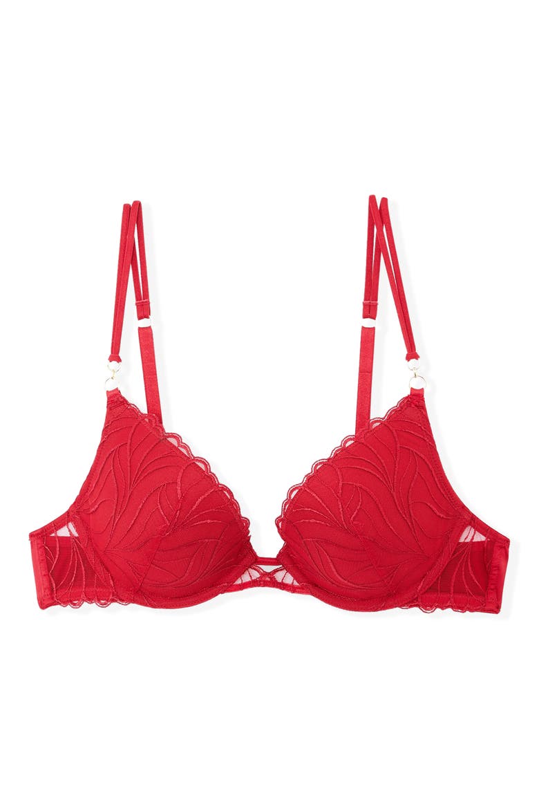 Envolee N°2 Classique Underwire Bra, Alternate, color, RED
