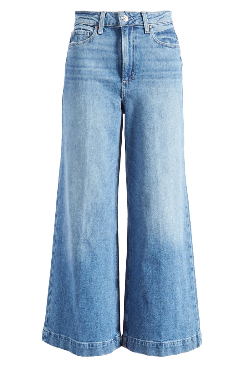 Harper High Waist Ankle Wide Leg Jeans, Alternate, color, STRONGHOLD