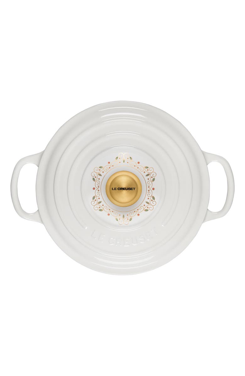 Le Creuset Noel Collection Twelve Days of Christmas Enameled Cast Iron Dutch Oven, Alternate, color, 