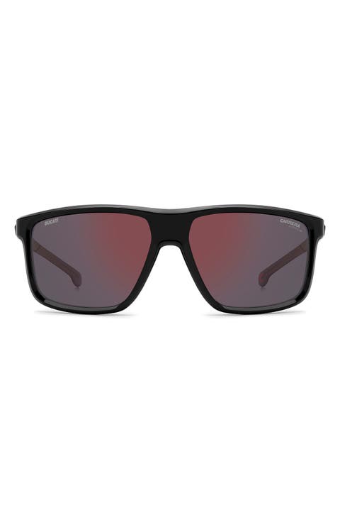 x Ducati Carduc 60mm Polarized Rectangular Sunglasses