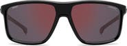 Carrera Eyewear x Ducati Carduc 60mm Polarized Rectangular Sunglasses