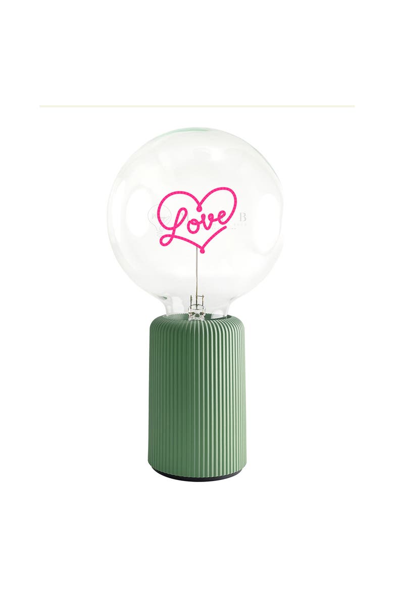MITB Love Portable Table Lamp, Main, color, Olive