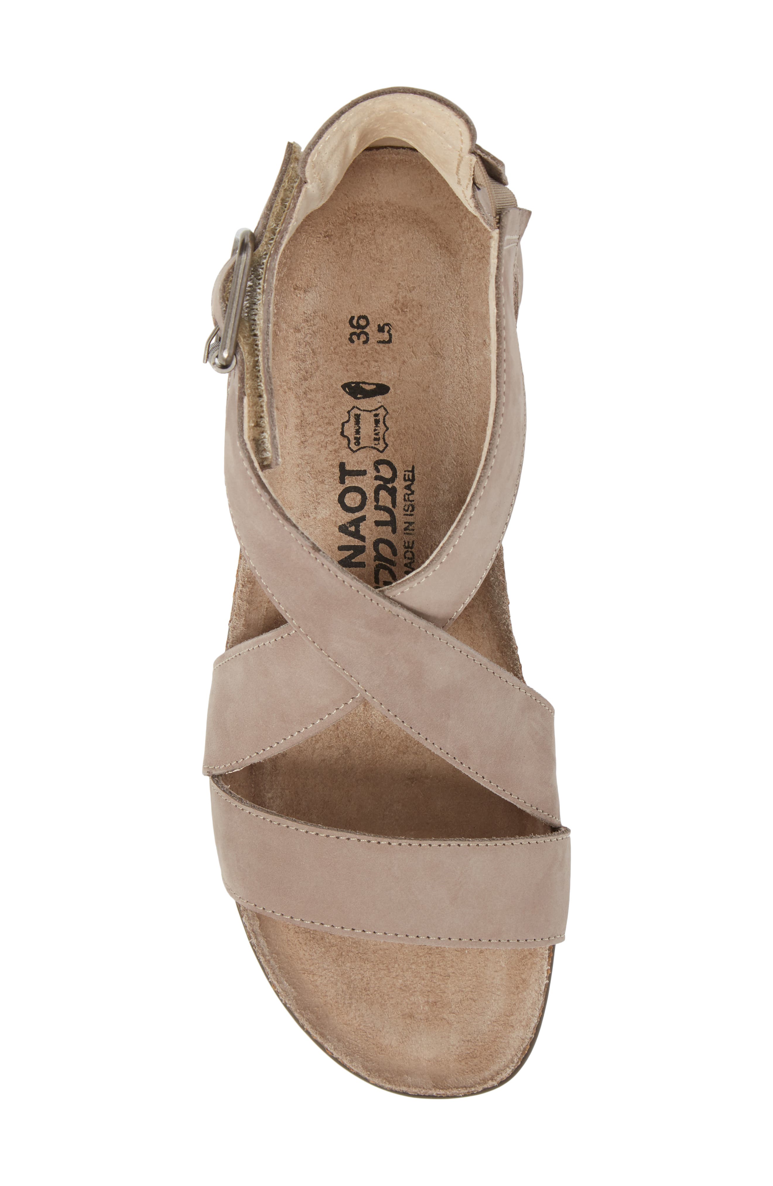 Naot Rianna Crisscross Sandal, Alternate, color, 