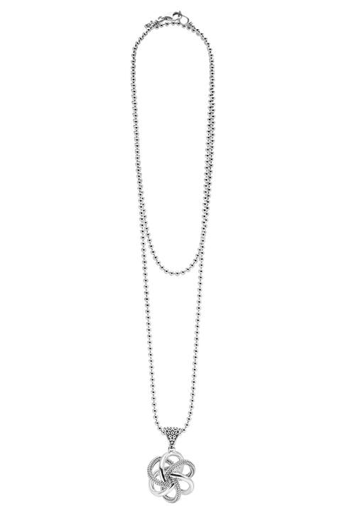 Love Knot Pendant Necklace