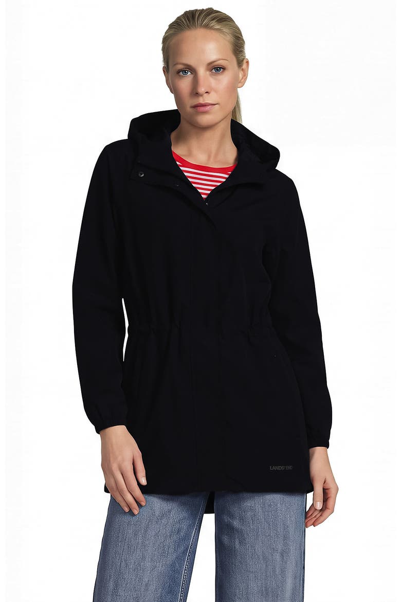 Squall Packable Waterproof Raincoat, Main, color, Black